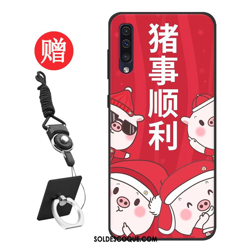 Coque Samsung Galaxy A50 Tout Compris Incassable Bleu Tendance Personnalisé Pas Cher