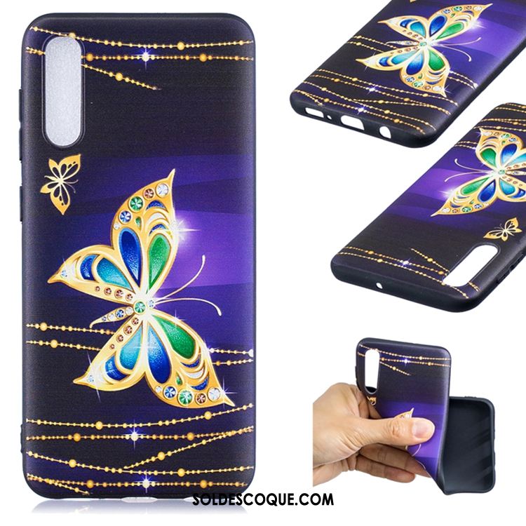 Coque Samsung Galaxy A50 Tout Compris Téléphone Portable Étui Incassable Silicone Housse Pas Cher