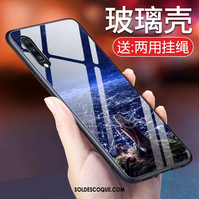 Coque Samsung Galaxy A50 Tout Compris Verre Créatif Fluide Doux Tendance Soldes