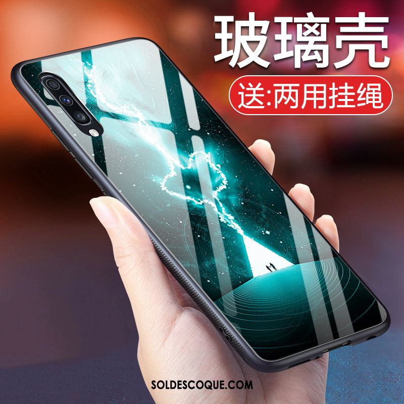 Coque Samsung Galaxy A50 Tout Compris Verre Créatif Fluide Doux Tendance Soldes