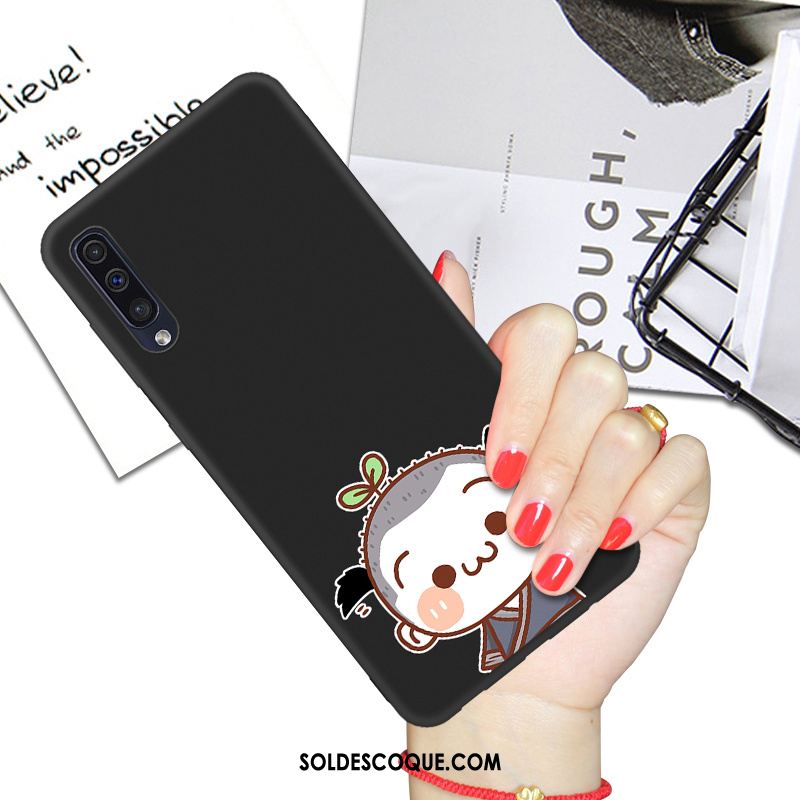 Coque Samsung Galaxy A50 Étui Noir Protection Fluide Doux Silicone En Ligne