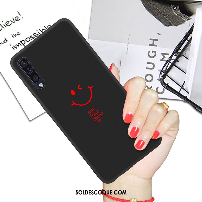 Coque Samsung Galaxy A50 Étui Noir Protection Fluide Doux Silicone En Ligne