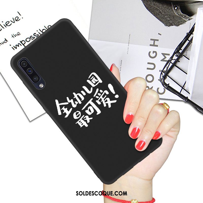 Coque Samsung Galaxy A50 Étui Noir Protection Fluide Doux Silicone En Ligne