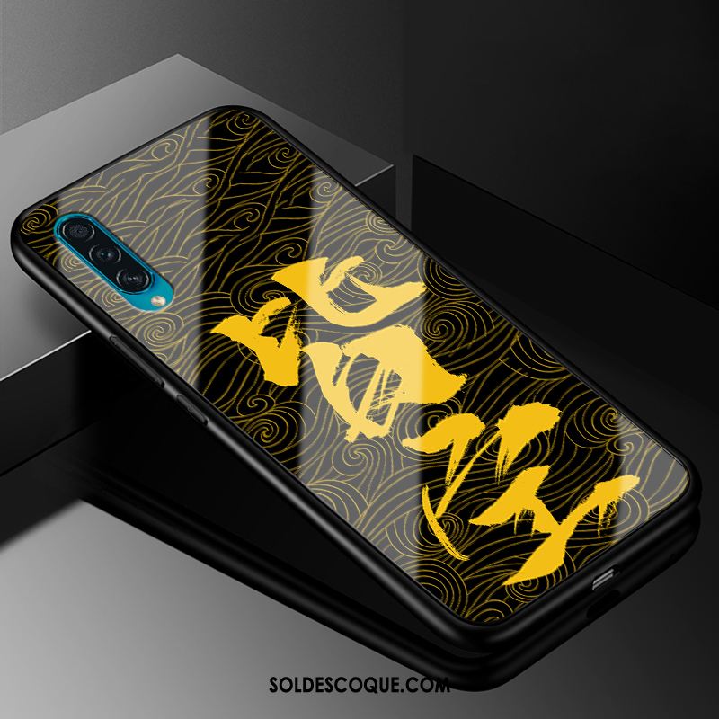 Coque Samsung Galaxy A50s Créatif Jaune Étui Incassable Protection En Ligne