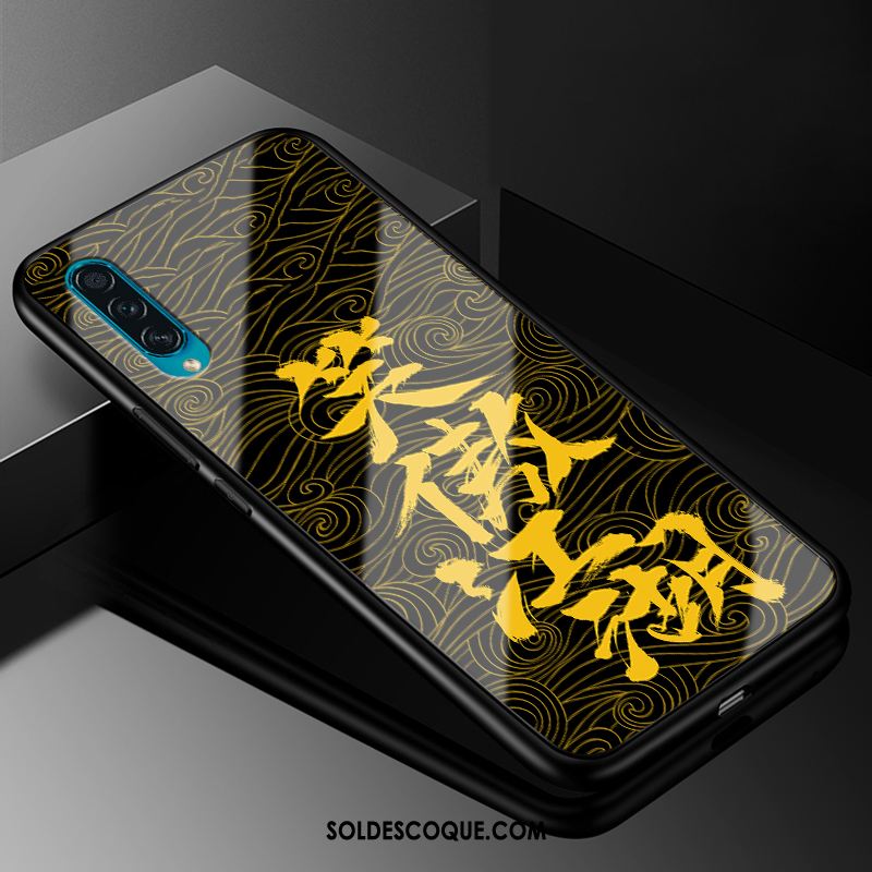 Coque Samsung Galaxy A50s Créatif Jaune Étui Incassable Protection En Ligne