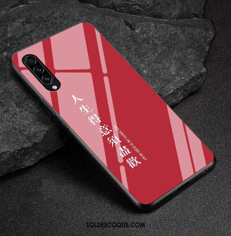 Coque Samsung Galaxy A50s Incassable Créatif Étoile Téléphone Portable Rouge Soldes