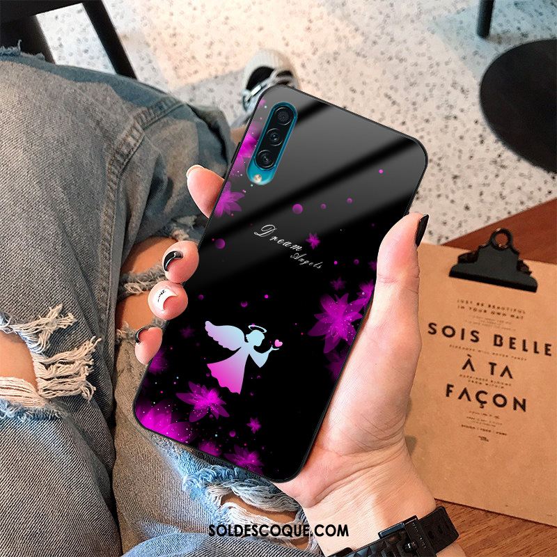 Coque Samsung Galaxy A50s Incassable Silicone Fluide Doux Dessin Animé Étoile En Vente