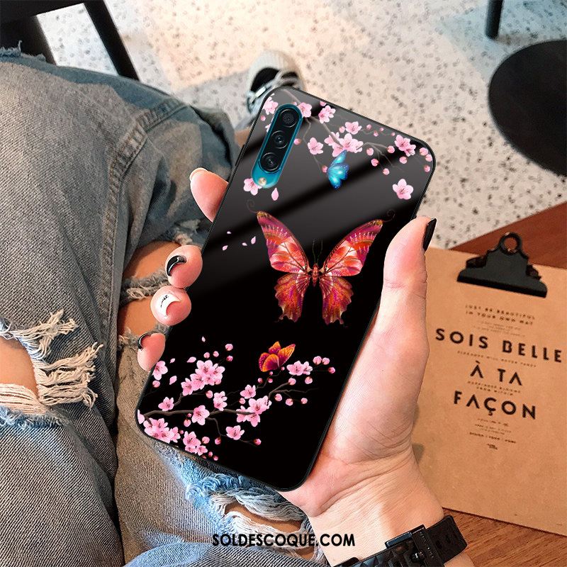 Coque Samsung Galaxy A50s Incassable Silicone Fluide Doux Dessin Animé Étoile En Vente