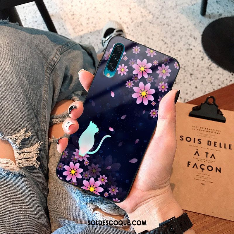 Coque Samsung Galaxy A50s Incassable Silicone Fluide Doux Dessin Animé Étoile En Vente