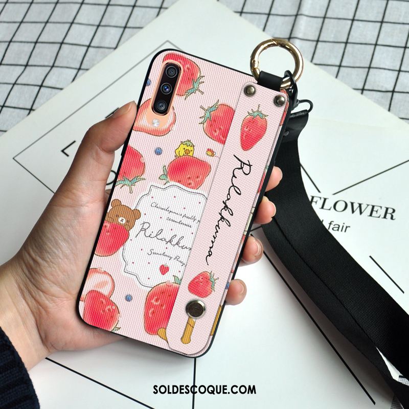 Coque Samsung Galaxy A50s Incassable Étoile Rose Fruit Téléphone Portable Soldes