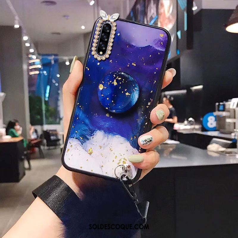 Coque Samsung Galaxy A50s Incruster Strass Difficile Étoile Téléphone Portable Étui Housse Soldes