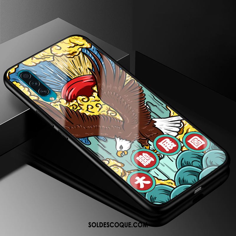 Coque Samsung Galaxy A50s Téléphone Portable Fluide Doux Vintage Étui Difficile En Ligne