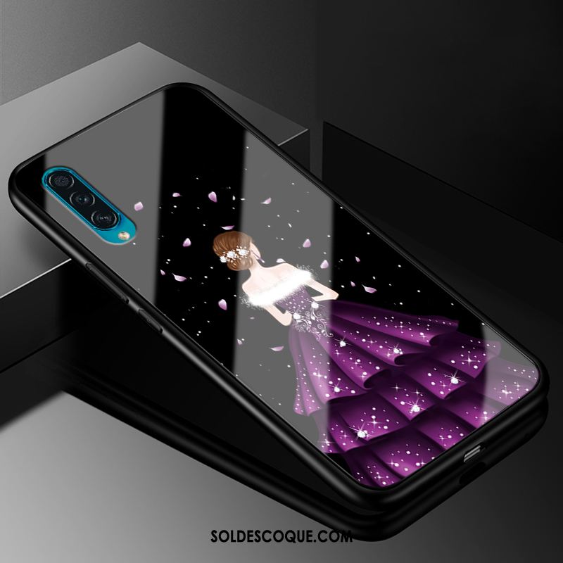 Coque Samsung Galaxy A50s Téléphone Portable Verre Noir Tout Compris Tendance En Ligne