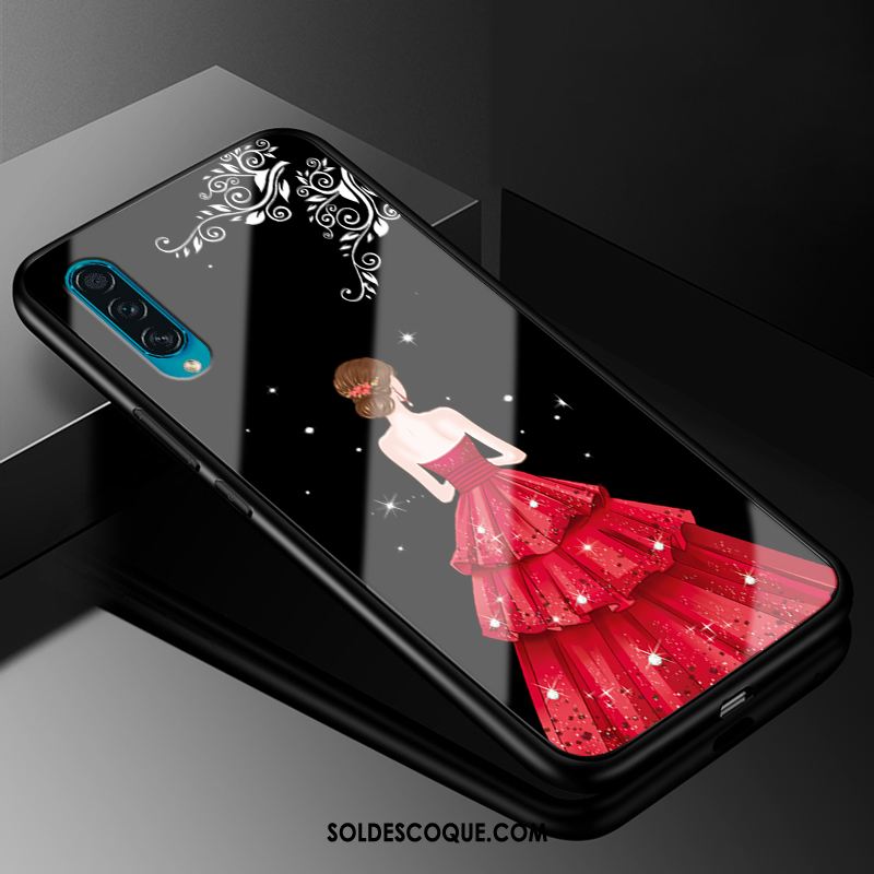 Coque Samsung Galaxy A50s Téléphone Portable Verre Noir Tout Compris Tendance En Ligne