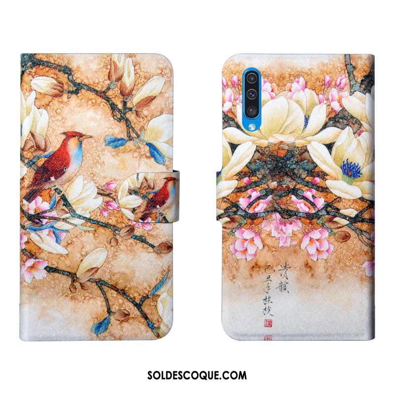 Coque Samsung Galaxy A50s Étoile Vintage Tout Compris Téléphone Portable Fluide Doux En Vente