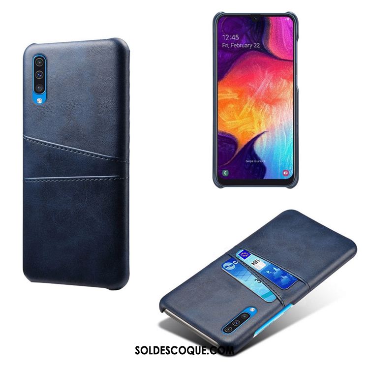 Coque Samsung Galaxy A50s Étui Vert Bovins Modèle Fleurie Étoile Soldes