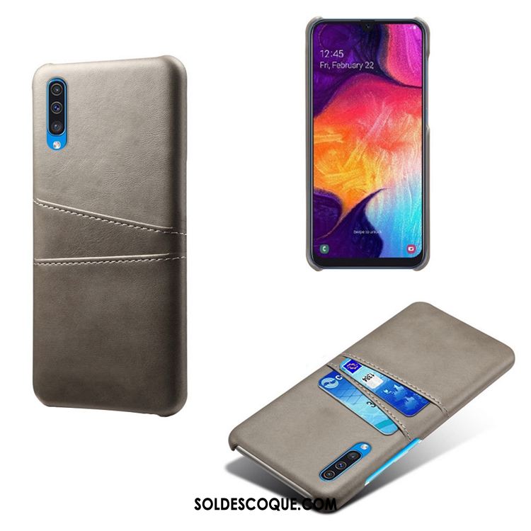 Coque Samsung Galaxy A50s Étui Vert Bovins Modèle Fleurie Étoile Soldes