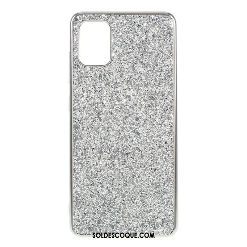 Coque Samsung Galaxy A51 5G Je Suis Paillettes