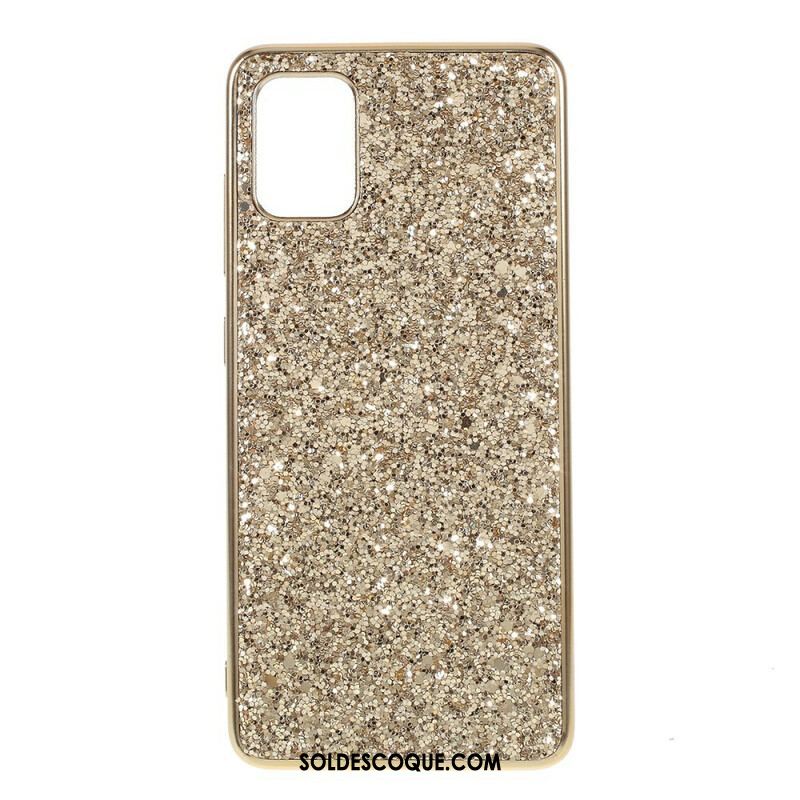 Coque Samsung Galaxy A51 5G Je Suis Paillettes