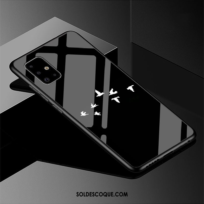 Coque Samsung Galaxy A51 Ciel Étoilé Téléphone Portable Protection Noir Incassable Pas Cher