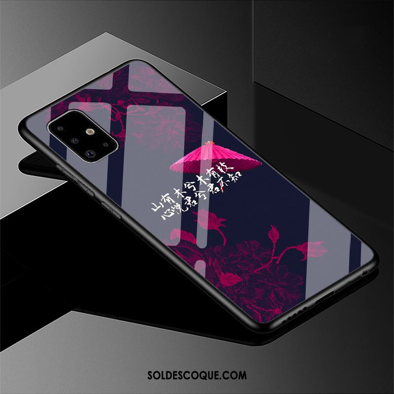 Coque Samsung Galaxy A51 Ciel Étoilé Téléphone Portable Protection Noir Incassable Pas Cher