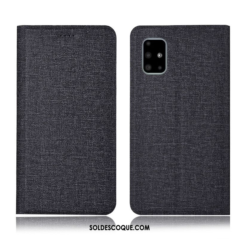 Coque Samsung Galaxy A51 Incassable Foncé Protection Étoile Tout Compris Pas Cher