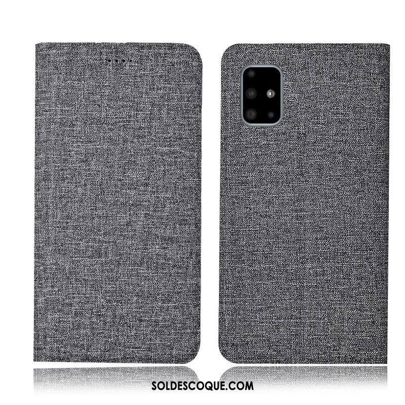 Coque Samsung Galaxy A51 Incassable Foncé Protection Étoile Tout Compris Pas Cher