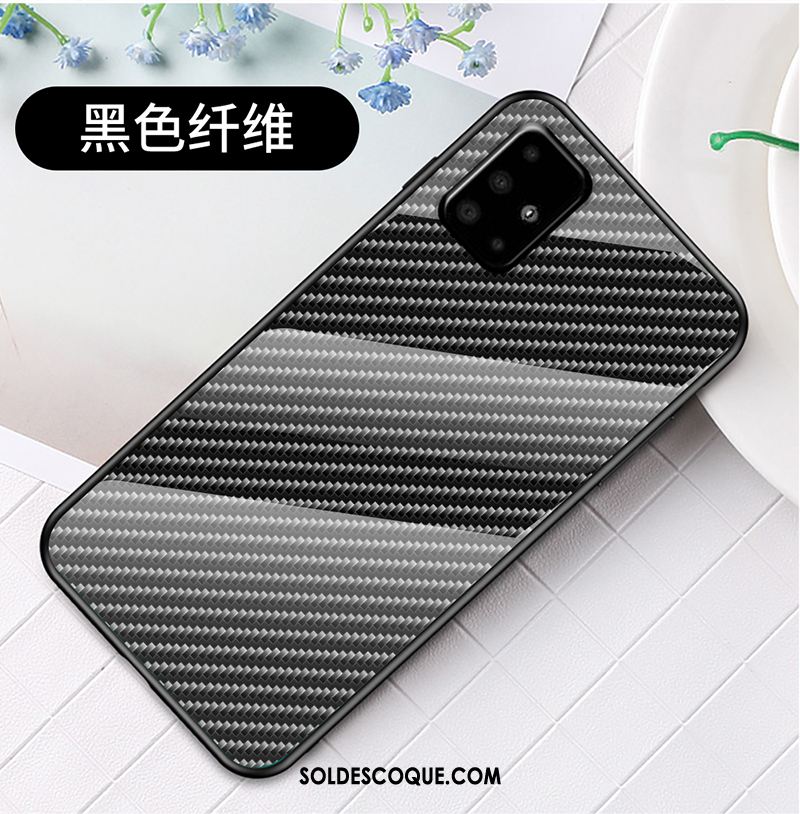 Coque Samsung Galaxy A51 Étoile Créatif Noir Verre Téléphone Portable Pas Cher