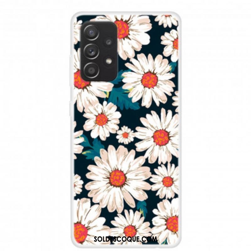 Coque Samsung Galaxy A52 4G / A52 5G / A52s 5G Fleurs Liberty