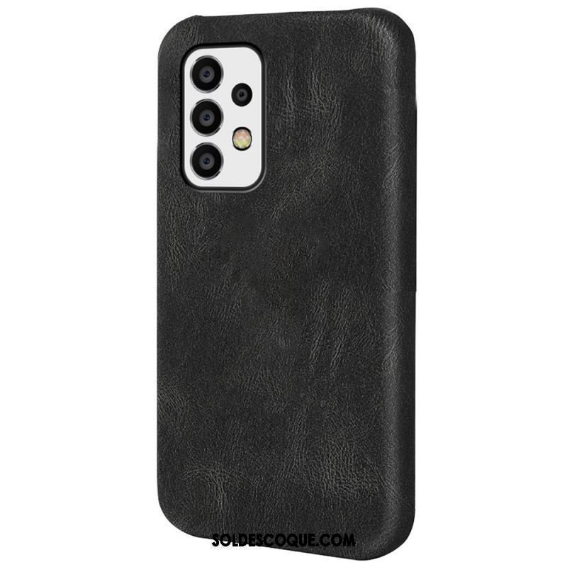 Coque Samsung Galaxy A53 5G Effet Cuir Design