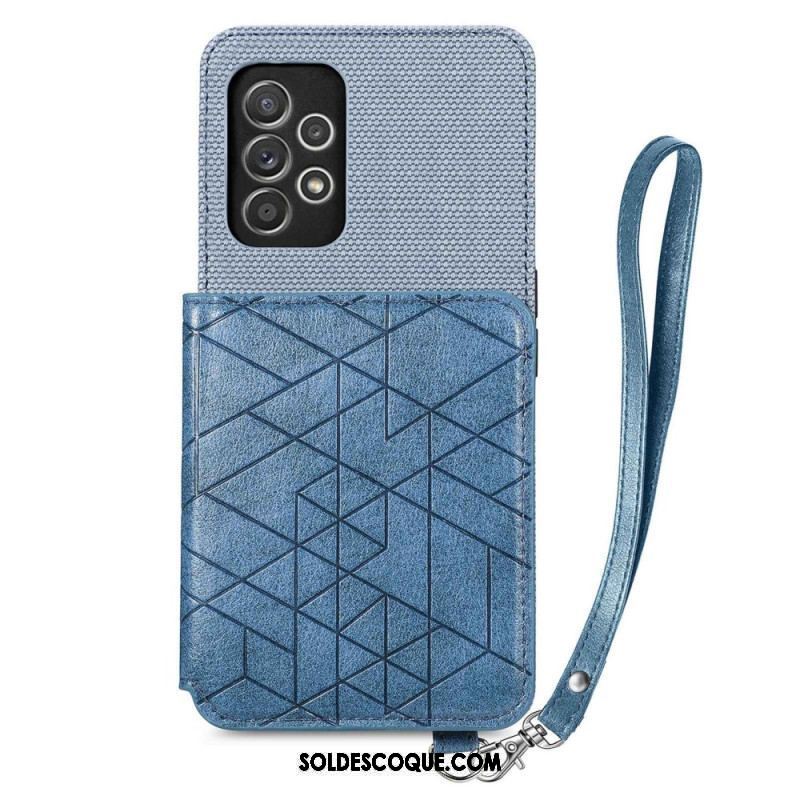 Coque Samsung Galaxy A53 5G Porte-Cartes à Lanière