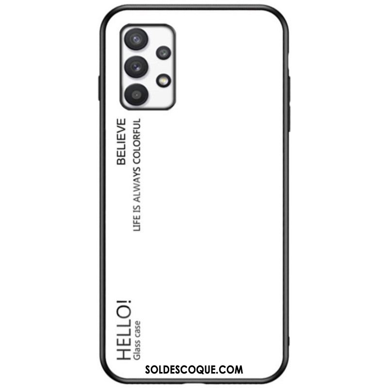 Coque Samsung Galaxy A53 5G Verre Trempé Hello