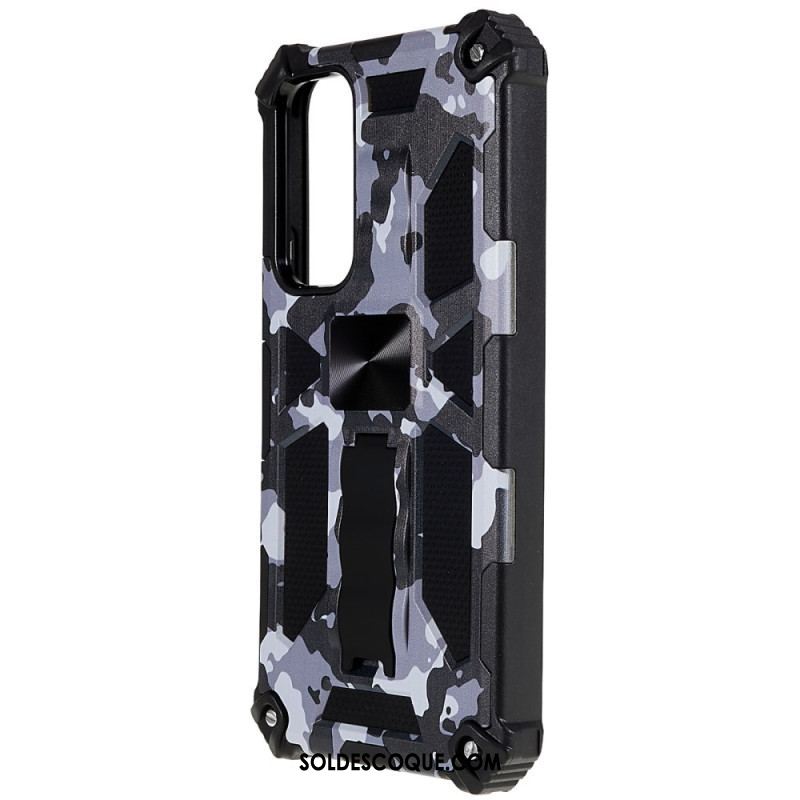 Coque Samsung Galaxy A54 5G Camouflage Support Amovible