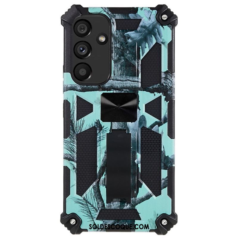 Coque Samsung Galaxy A54 5G Camouflage Support Amovible