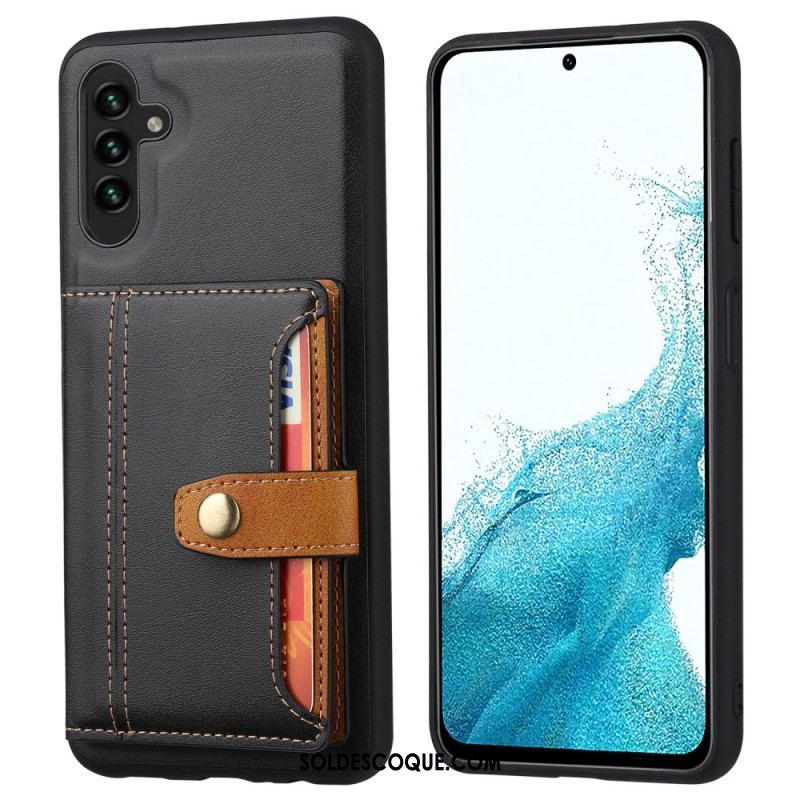 Coque Samsung Galaxy A54 5G Porte Cartes Support Sangle