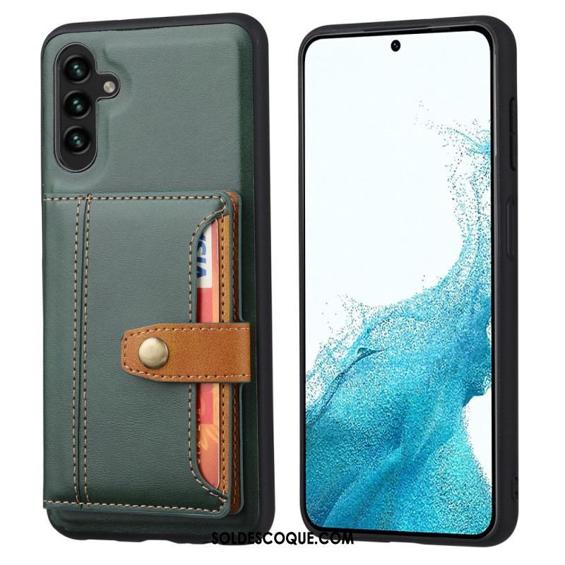 Coque Samsung Galaxy A54 5G Porte Cartes Support Sangle