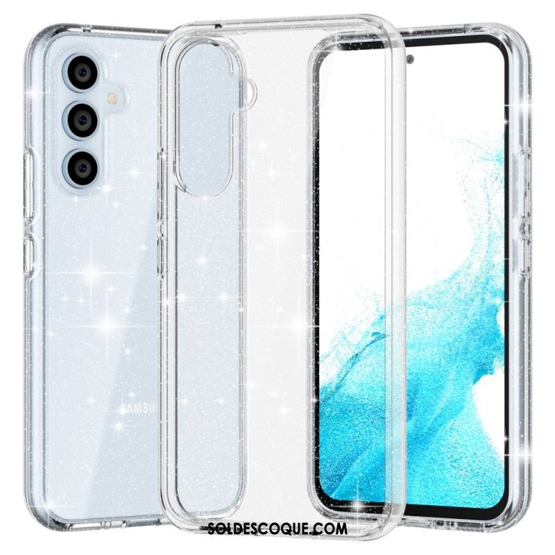 Coque Samsung Galaxy A54 5G Transparente Paillettes