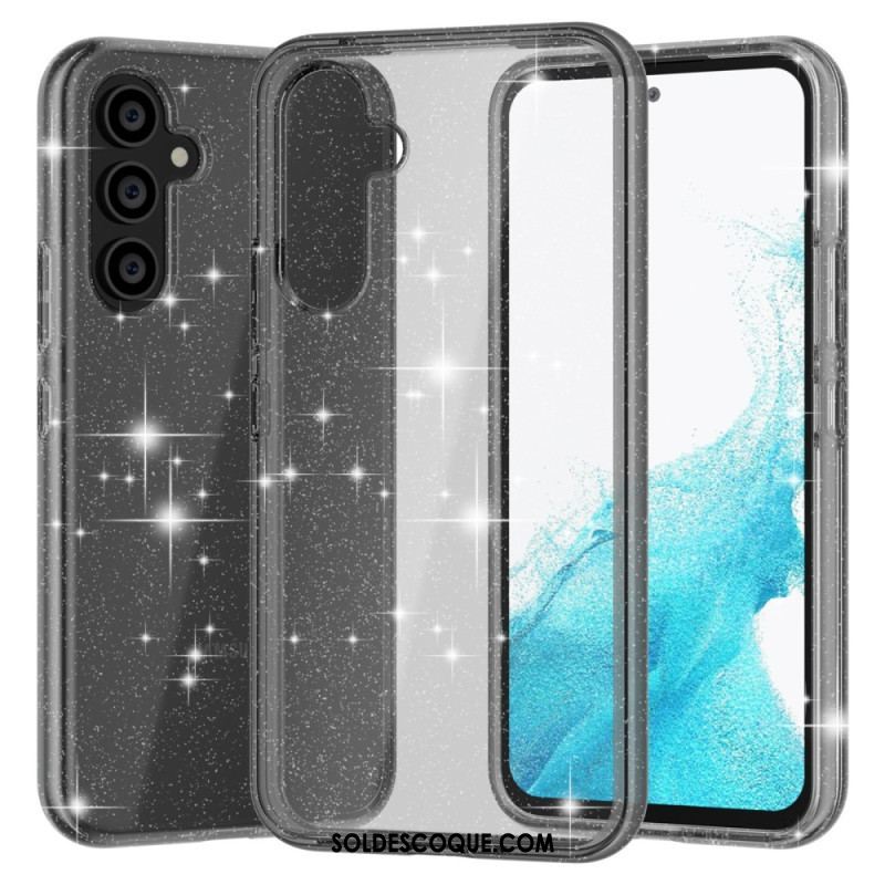 Coque Samsung Galaxy A54 5G Transparente Paillettes