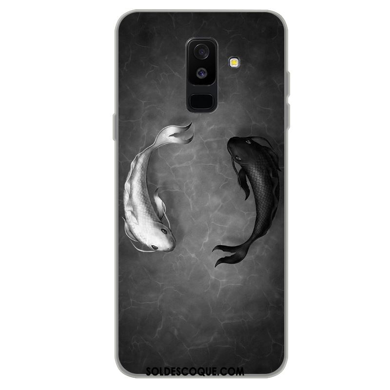 Coque Samsung Galaxy A6+ Dessin Animé Protection Étoile Tendance Incassable Soldes