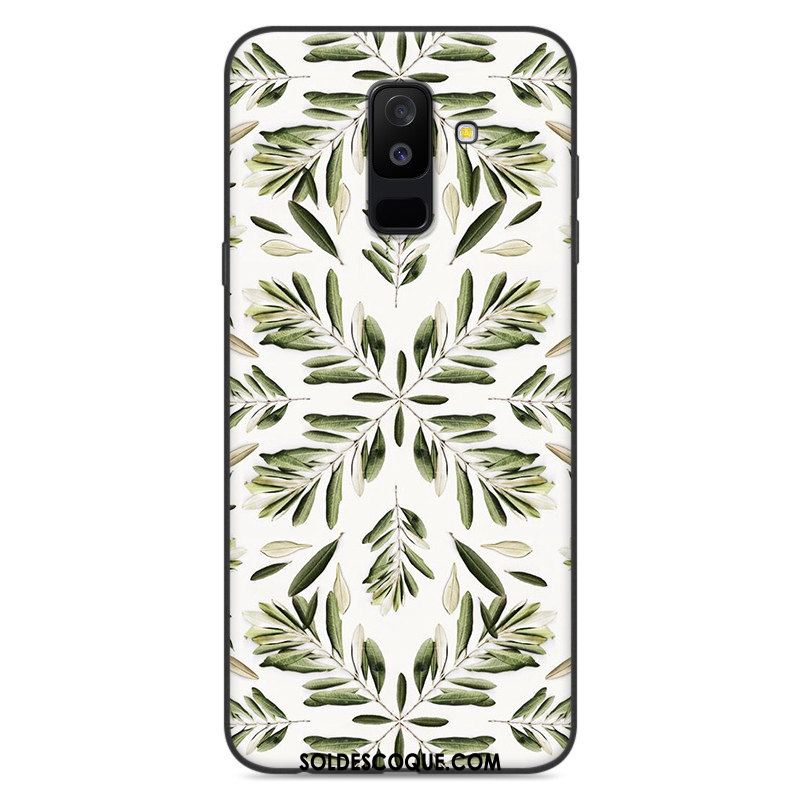 Coque Samsung Galaxy A6+ Fluide Doux Dessin Animé Étoile Étui Incassable France