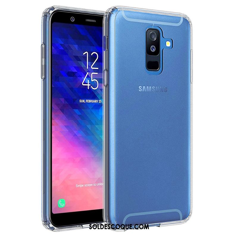 Coque Samsung Galaxy A6 Protection Europe Noir Téléphone Portable Incassable Housse En Vente