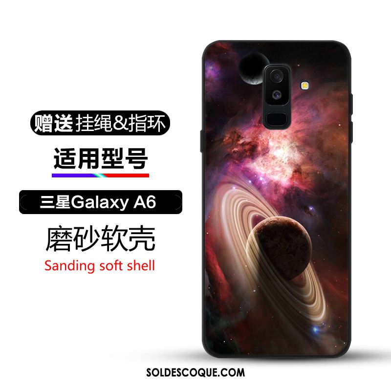 Coque Samsung Galaxy A6 Tendance Téléphone Portable Incassable Étoile Protection En Ligne