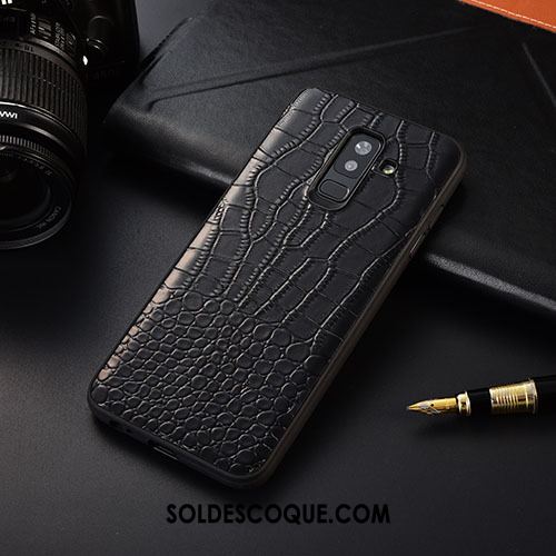 Coque Samsung Galaxy A6+ Tout Compris Étui En Cuir Étoile Tendance Business En Ligne