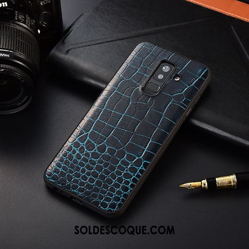 Coque Samsung Galaxy A6+ Tout Compris Étui En Cuir Étoile Tendance Business En Ligne