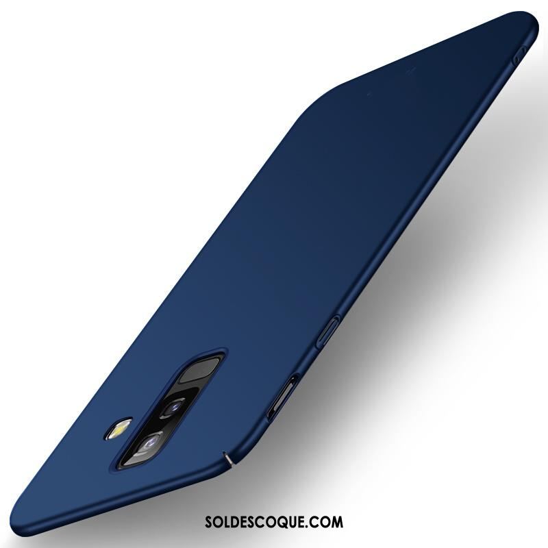 Coque Samsung Galaxy A6+ Téléphone Portable Incassable Tout Compris Bleu Difficile En Vente