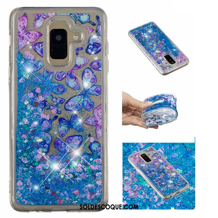 Coque Samsung Galaxy A6 Téléphone Portable Étoile Tout Compris Incassable Fluide Doux Pas Cher