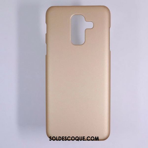 Coque Samsung Galaxy A6+ Vert Difficile Étui Sac Protection France