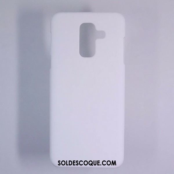 Coque Samsung Galaxy A6+ Vert Difficile Étui Sac Protection France