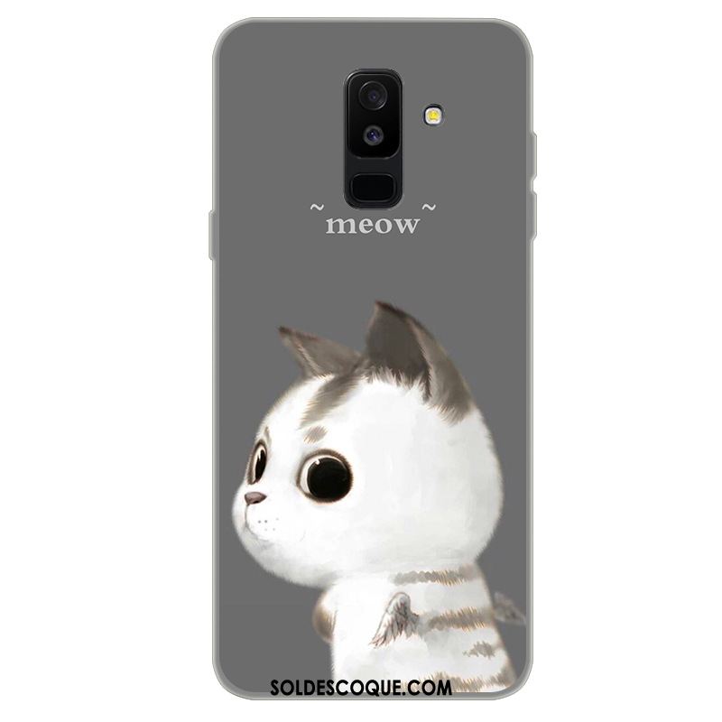 Coque Samsung Galaxy A6 Étoile Dessin Animé Incassable Étui Téléphone Portable Pas Cher