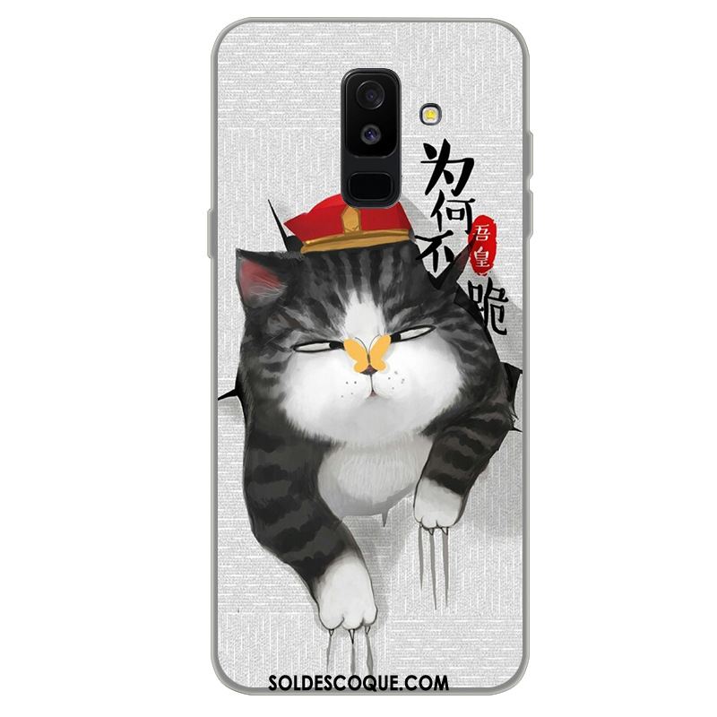 Coque Samsung Galaxy A6 Étoile Dessin Animé Incassable Étui Téléphone Portable Pas Cher